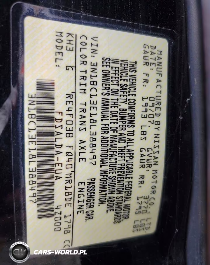 2008 Nissan Versa S VIN:3N1BC13E18L388497 - 12