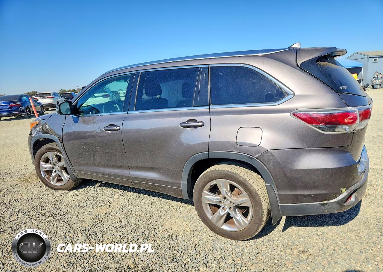 2015 Toyota Highlander Limited VIN:5TDDKRFH7FS092078 - 2