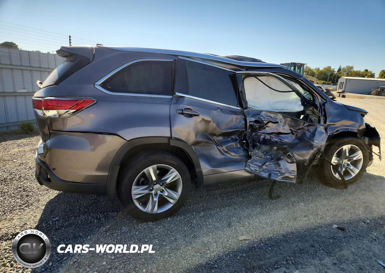 2015 Toyota Highlander Limited VIN:5TDDKRFH7FS092078 - 3