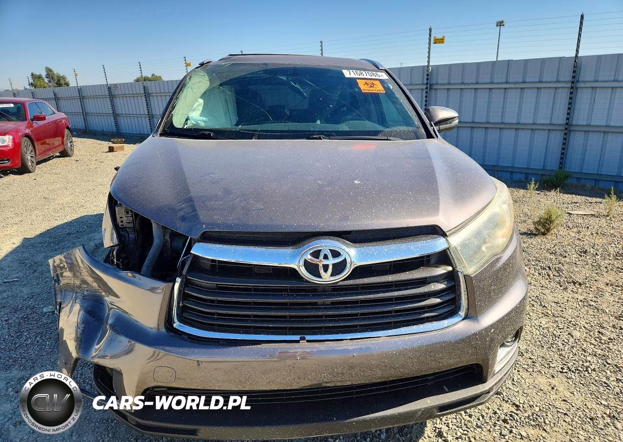 2015 Toyota Highlander Limited VIN:5TDDKRFH7FS092078 - 5