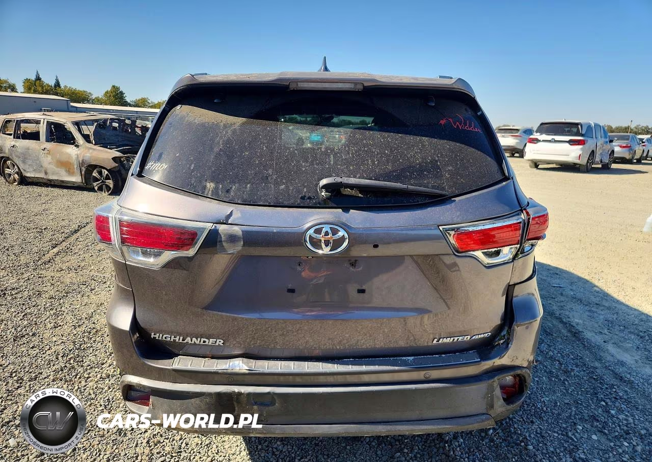 2015 Toyota Highlander Limited VIN:5TDDKRFH7FS092078 - 6