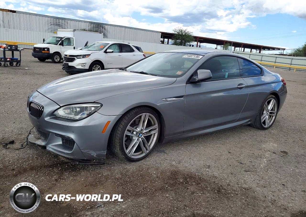 2013 BMW 640 I VIN:WBALW3C59DC892531 - 1