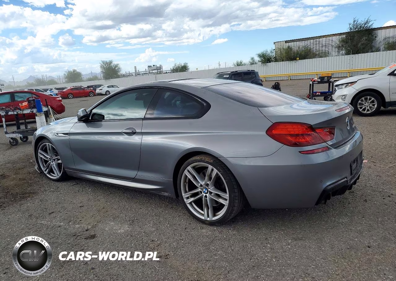 2013 BMW 640 I VIN:WBALW3C59DC892531 - 2