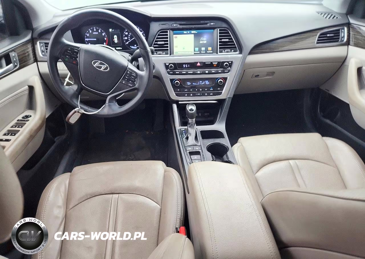 2016 Hyundai Sonata Limited VIN:5NPE34AFXGH330345 - 8