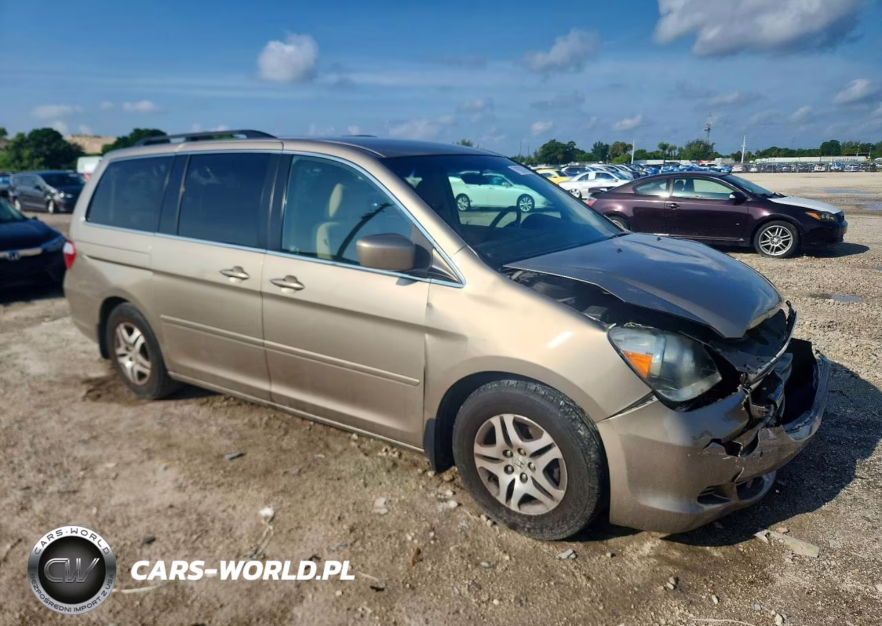 2007 Honda Odyssey Ex VIN:5FNRL38437B014235 - 4