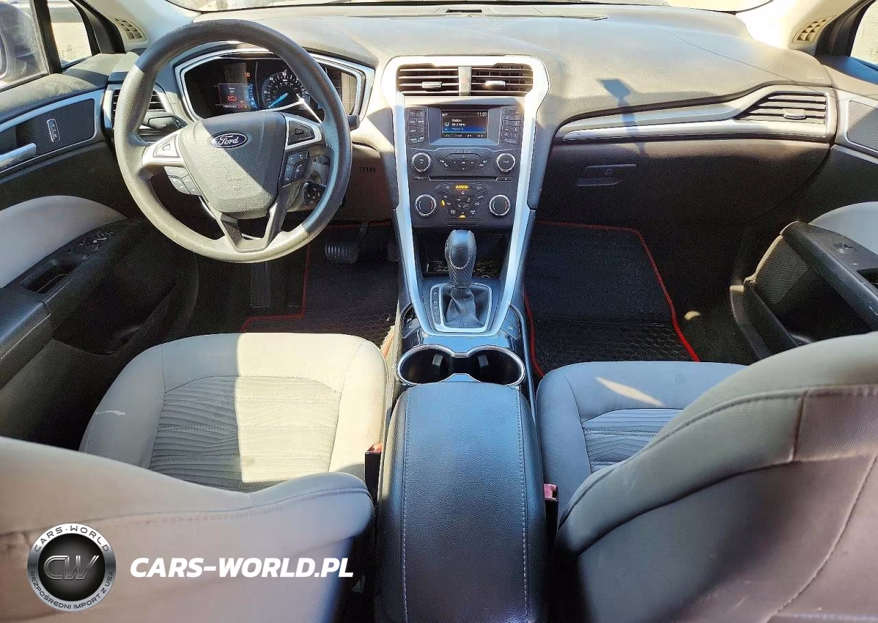 2016 Ford Fusion S Hybrid VIN:3FA6P0UU4GR346250 - 8