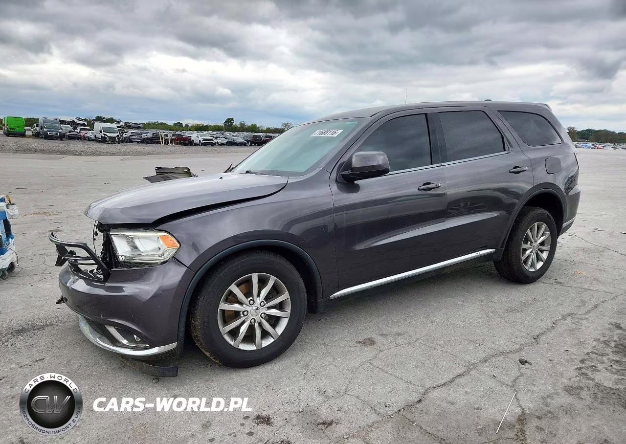 2017 Dodge Durango Ssv VIN:1C4RDJFG5HC716666 - 1