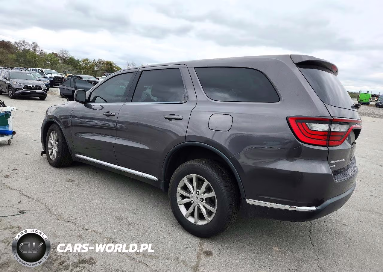 2017 Dodge Durango Ssv VIN:1C4RDJFG5HC716666 - 2