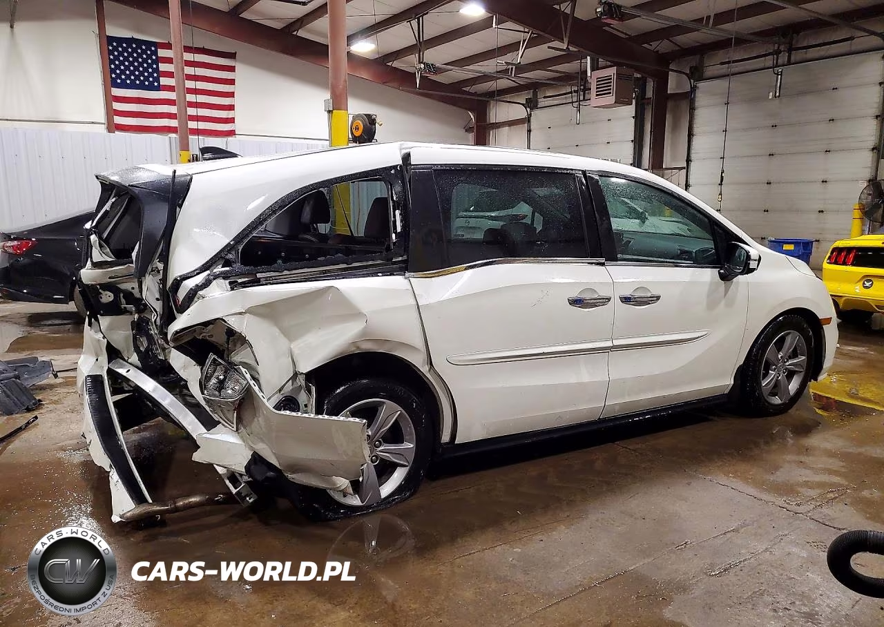 2018 Honda Odyssey Exl VIN:5FNRL6H79JB094563 - 3