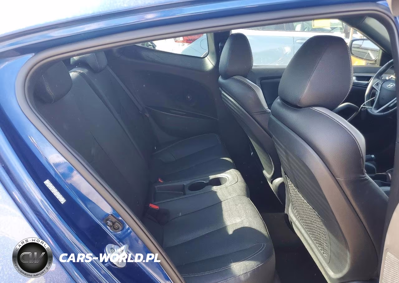 2017 Hyundai Veloster Turbo VIN:KMHTC6AE7HU313175 - 10
