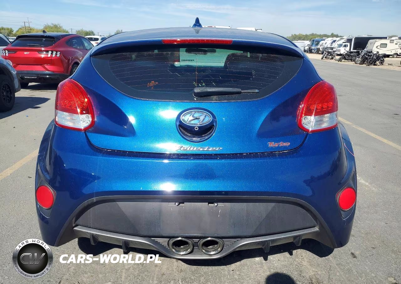2017 Hyundai Veloster Turbo VIN:KMHTC6AE7HU313175 - 6
