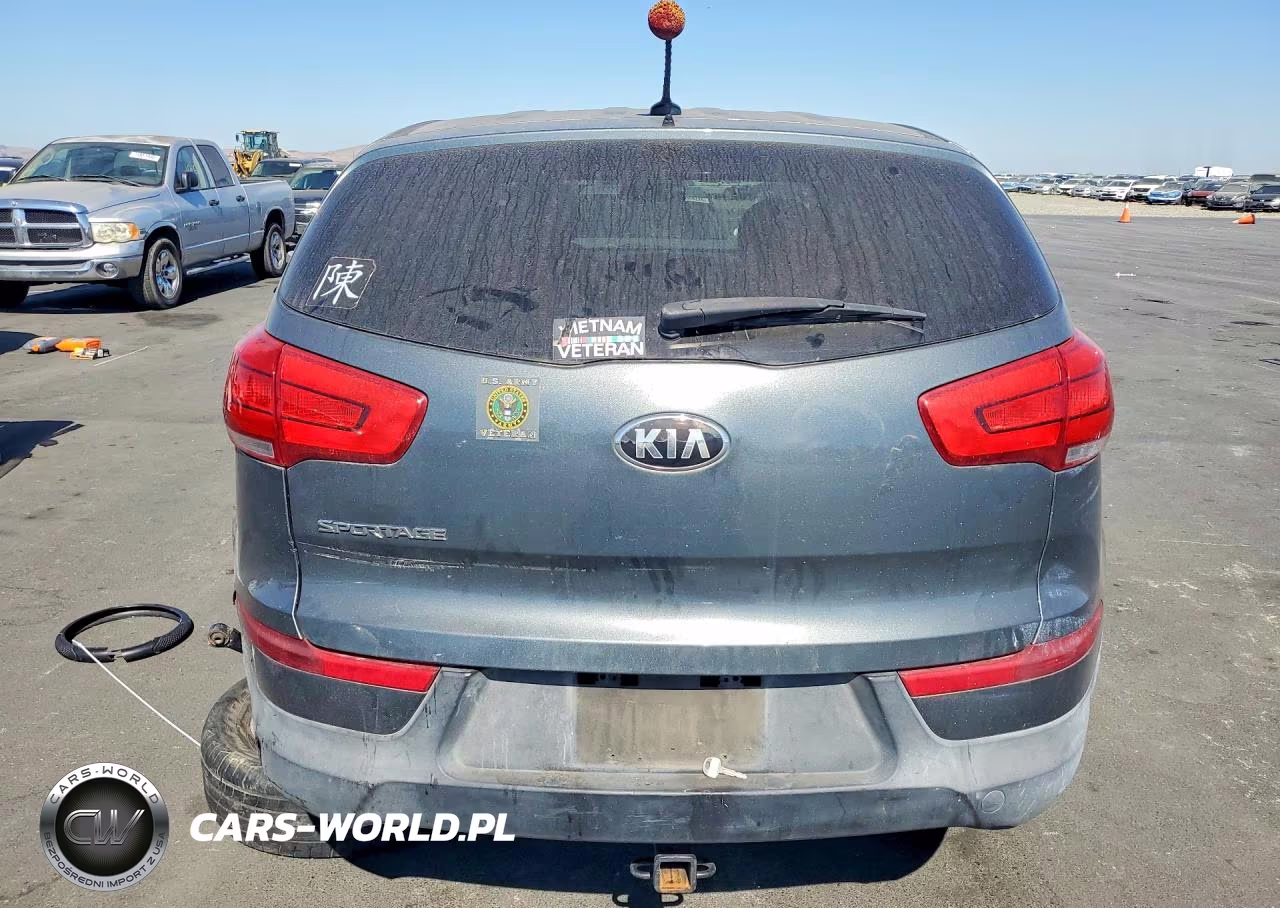 2014 Kia Sportage Lx VIN:KNDPB3AC1E7559476 - 6