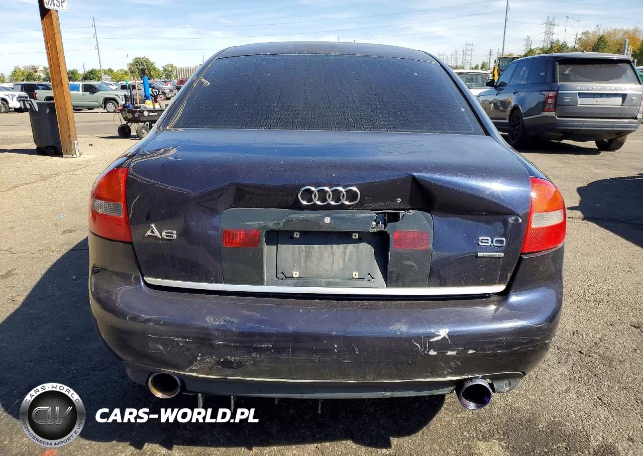 2002 Audi A6 3.0 Quattro VIN:WAULT64B92N105903 - 6