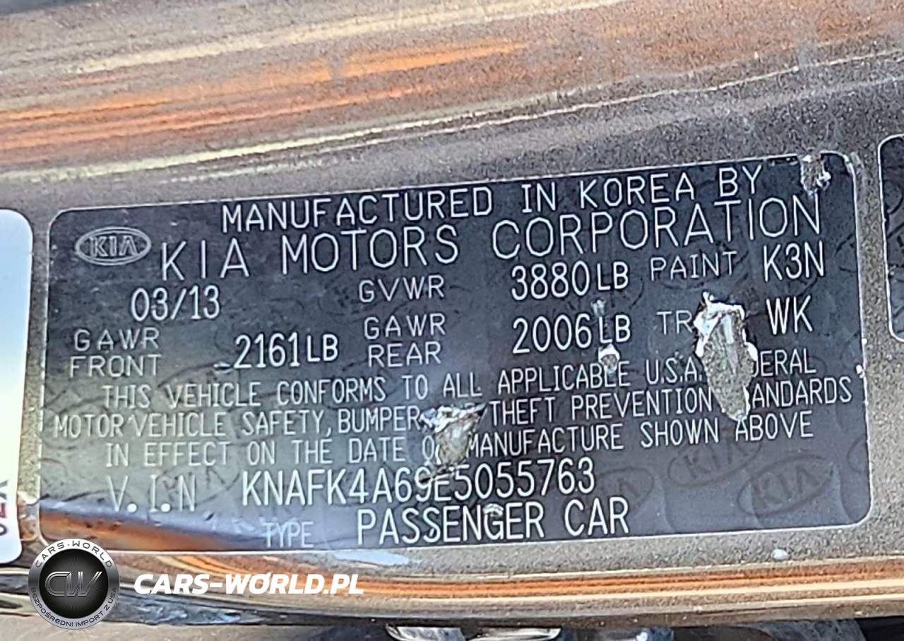2014 Kia Forte Lx VIN:KNAFK4A69E5055763 - 13