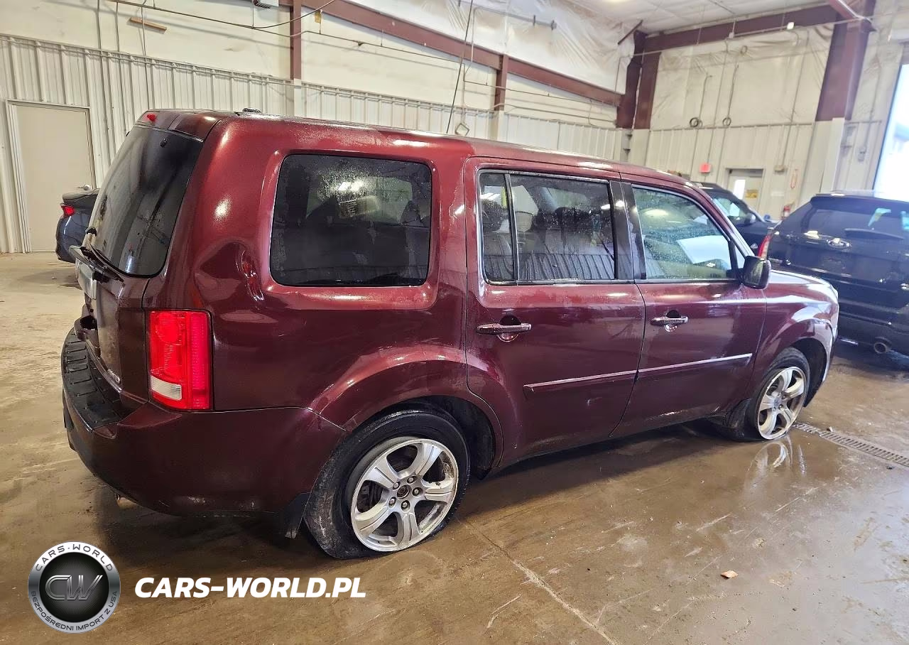 2013 Honda Pilot Exl VIN:5FNYF4H51DB013047 - 3