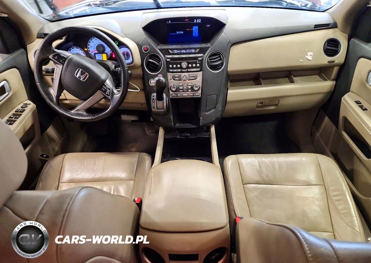 2013 Honda Pilot Exl VIN:5FNYF4H51DB013047 - 8