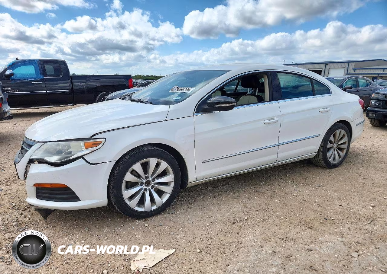2012 Volkswagen Cc Sport VIN:WVWNP7AN4CE522254 - 1