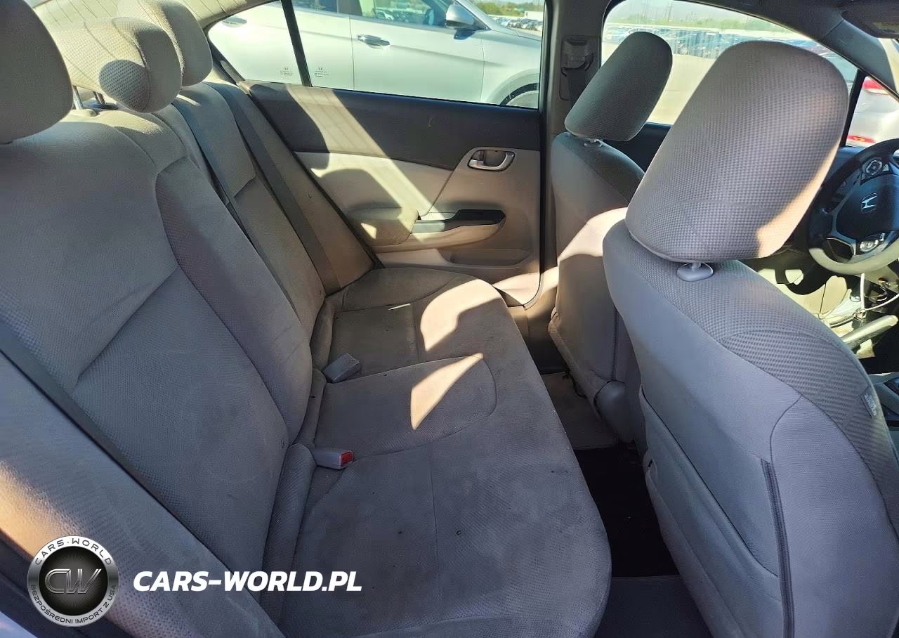 2012 Honda Civic Lx VIN:19XFB2F58CE316180 - 10