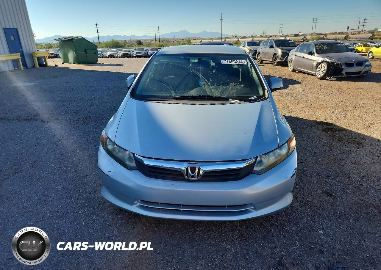 2012 Honda Civic Lx VIN:19XFB2F58CE316180 - 5
