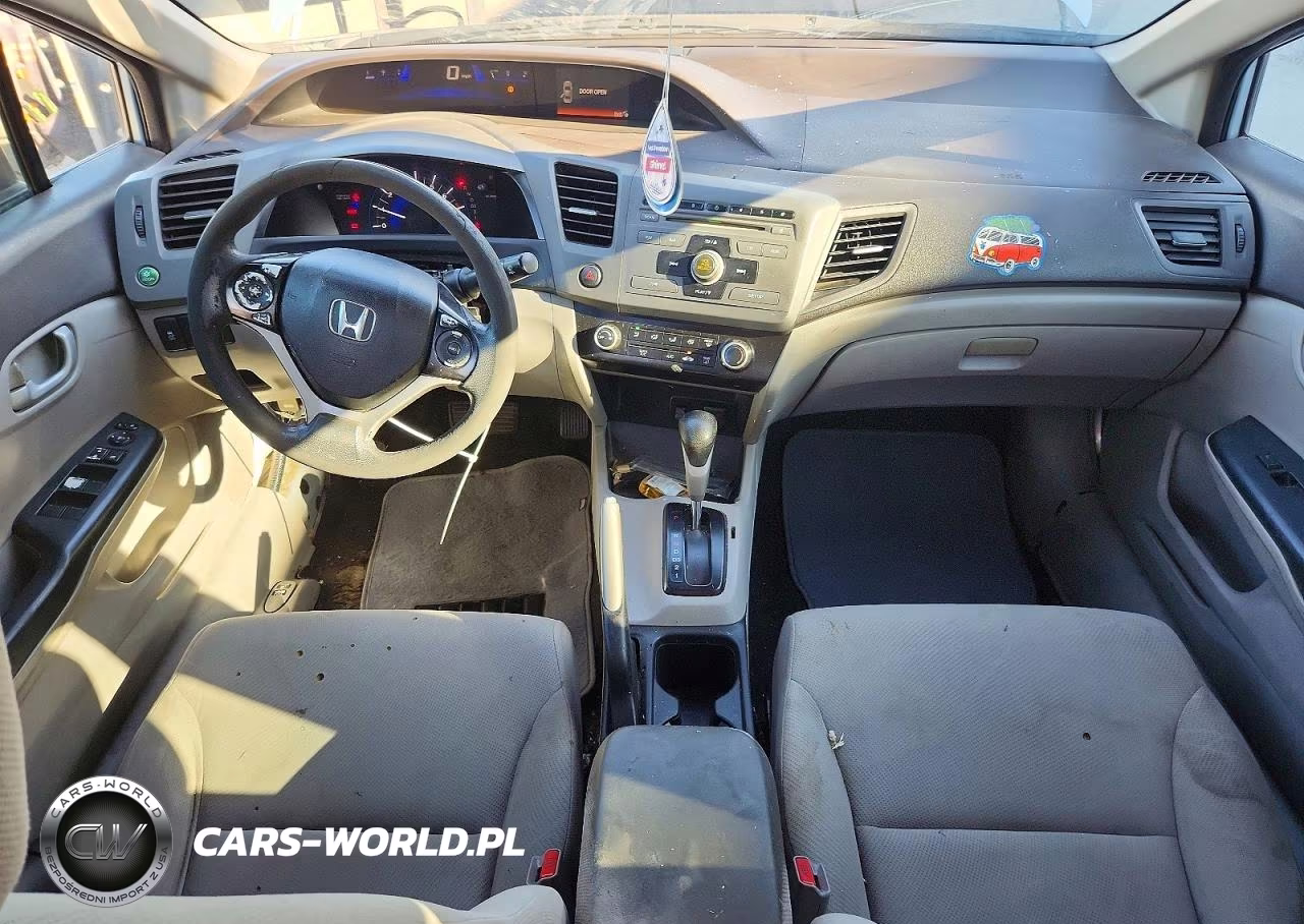 2012 Honda Civic Lx VIN:19XFB2F58CE316180 - 8