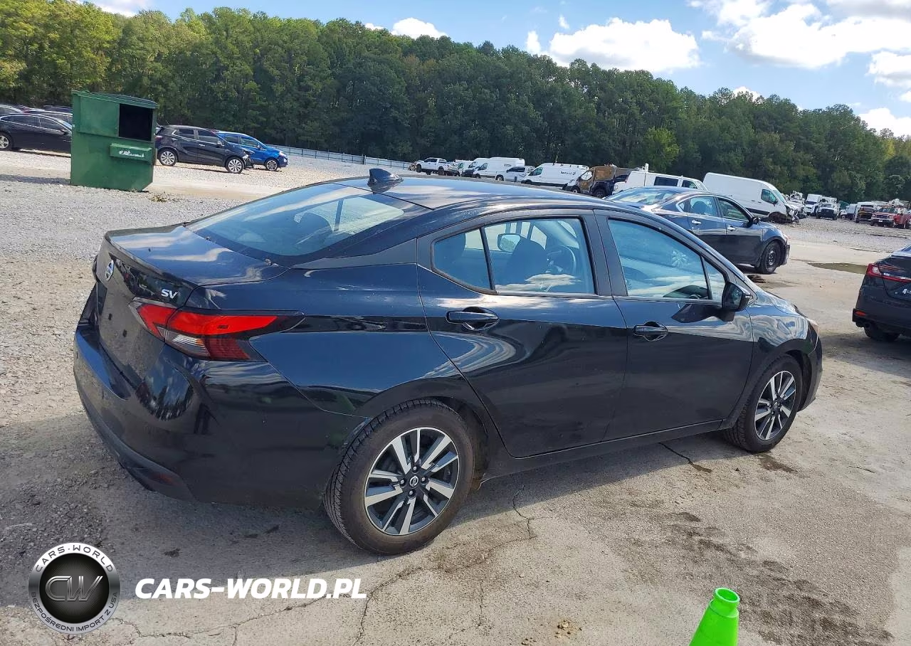 2021 Nissan Versa Sv VIN:3N1CN8EV6ML872793 - 3