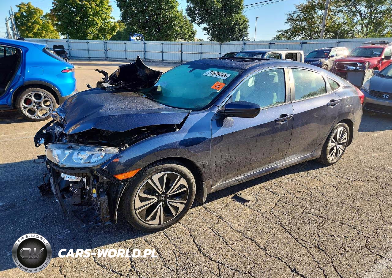 2017 Honda Civic Ex VIN:19XFC2F73HE002667 - 1