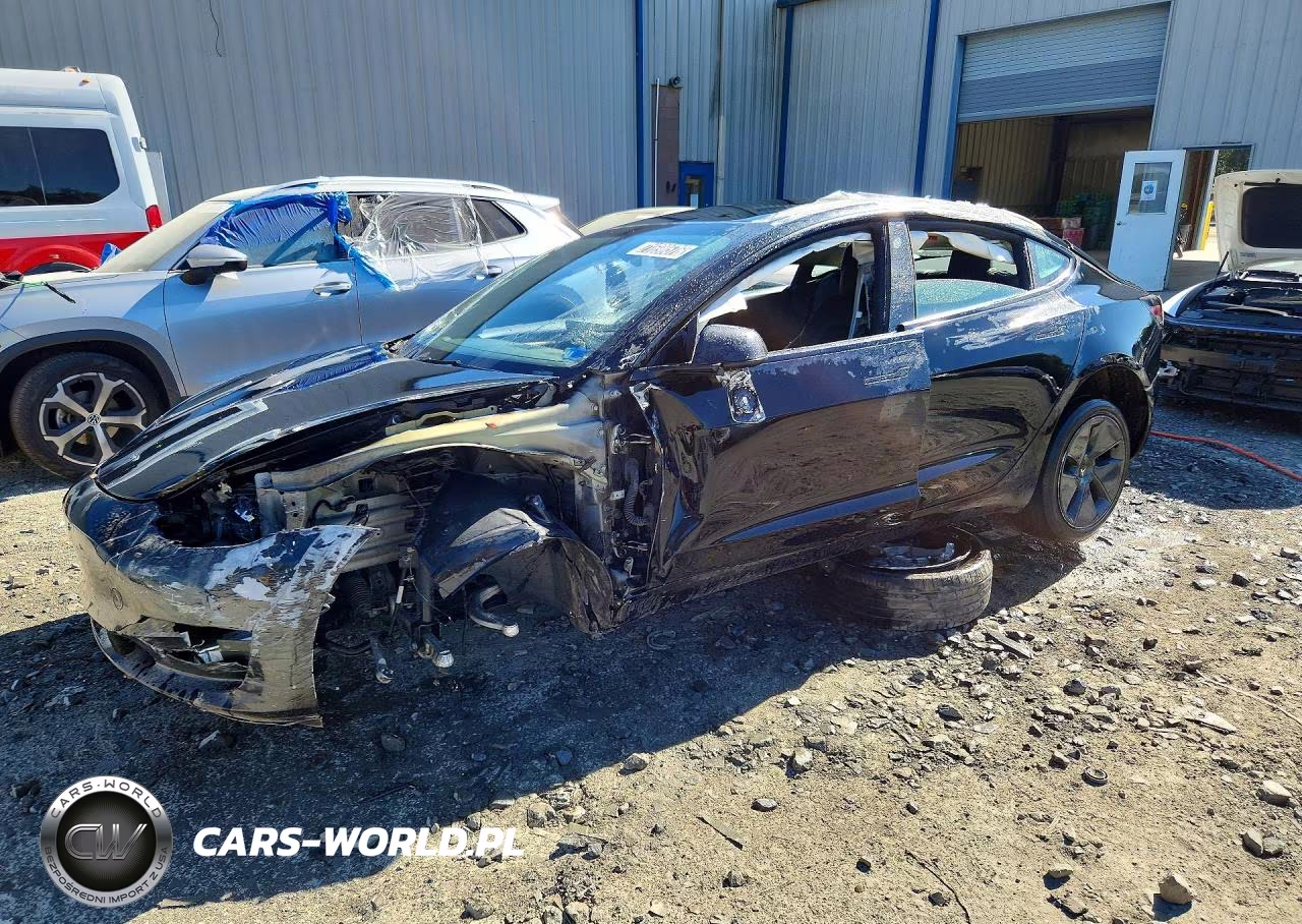 2022 Tesla Model 3 VIN:5YJ3E1EA4NF368485 - 1