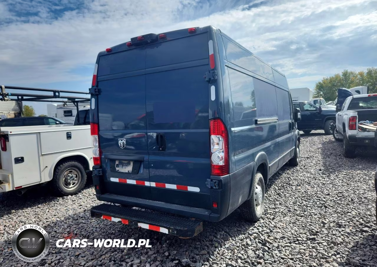 2020 Ram Promaster 3500 Vf Delivery Van VIN:3C6URVJGXLE145081 - 3