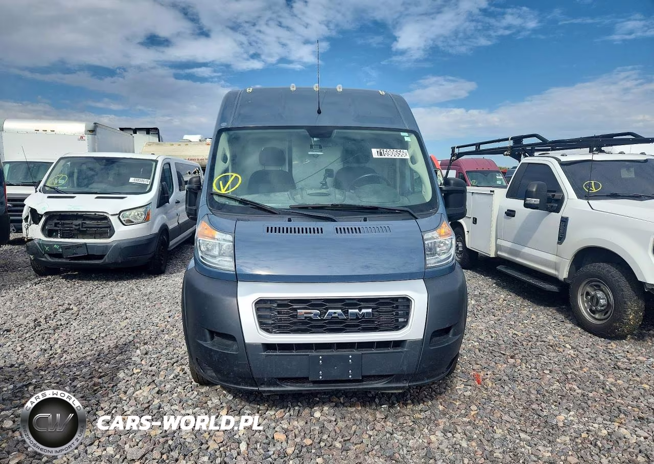 2020 Ram Promaster 3500 Vf Delivery Van VIN:3C6URVJGXLE145081 - 5