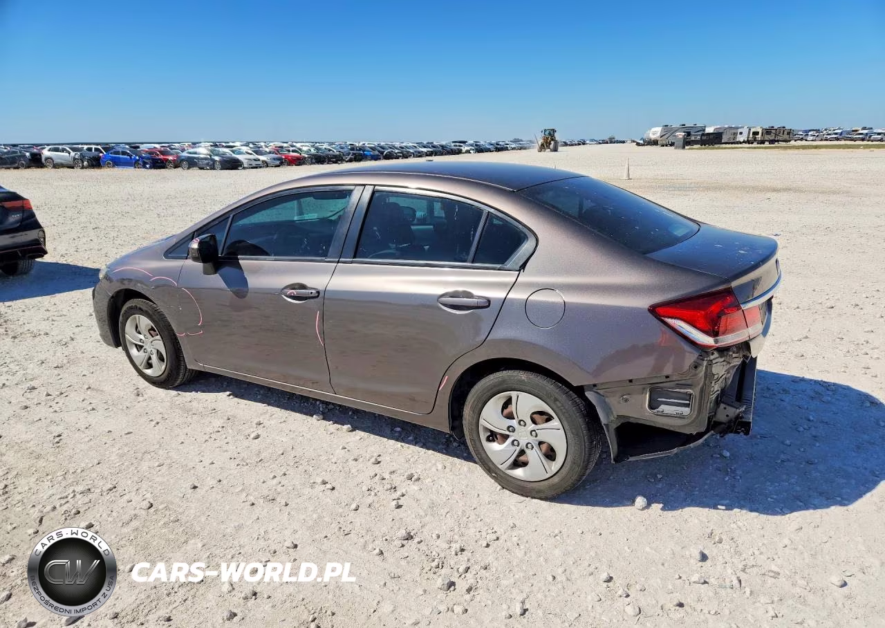 2014 Honda Civic Lx VIN:19XFB2F56EE032503 - 2