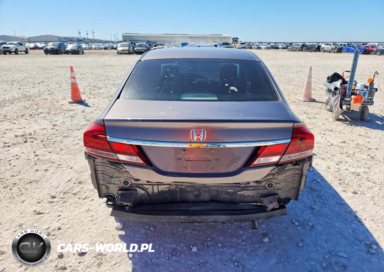 2014 Honda Civic Lx VIN:19XFB2F56EE032503 - 6