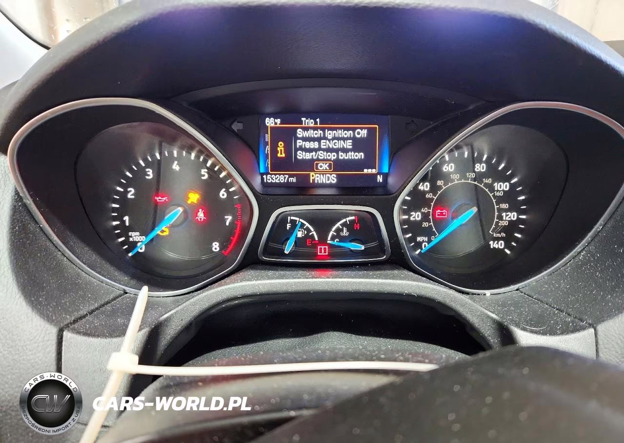 2017 Ford Focus Titanium VIN:1FADP3N24HL316929 - 9