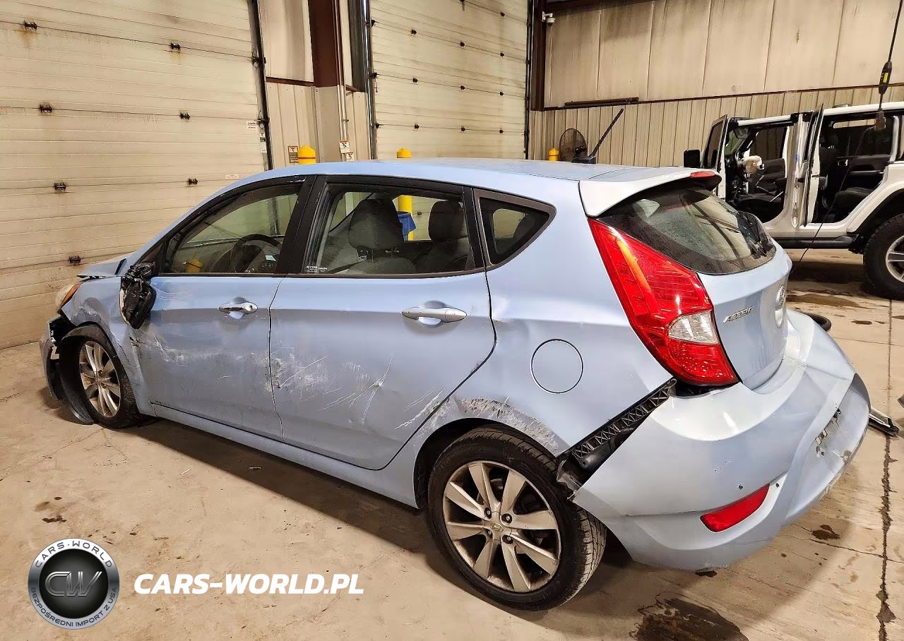 2013 Hyundai Accent Se VIN:KMHCU5AE9DU118938 - 2