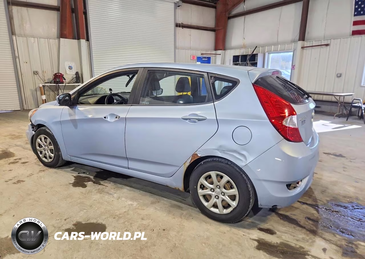 2012 Hyundai Accent Gs VIN:KMHCT5AE8CU044140 - 2