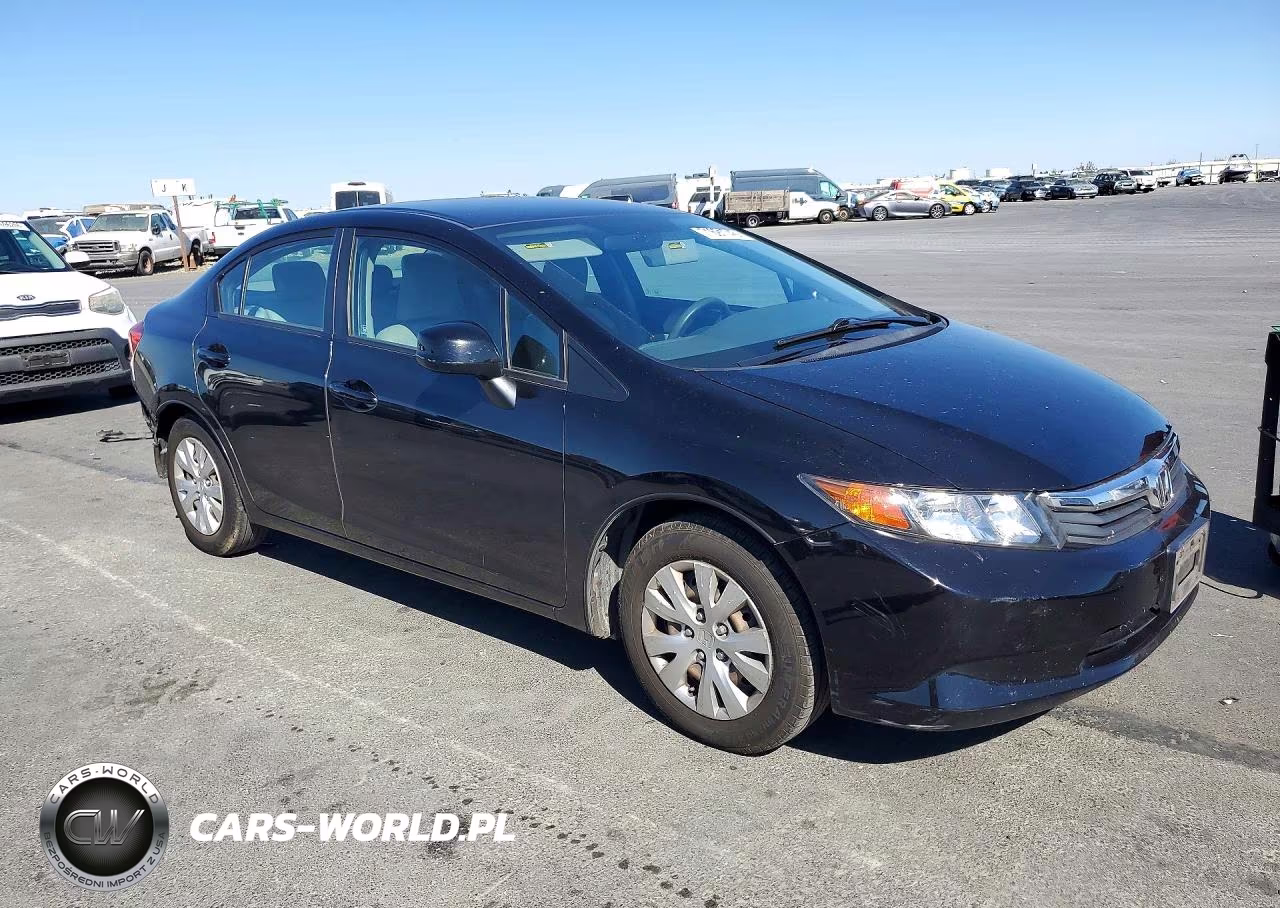 2012 Honda Civic Lx VIN:2HGFB2E59CH530182 - 4