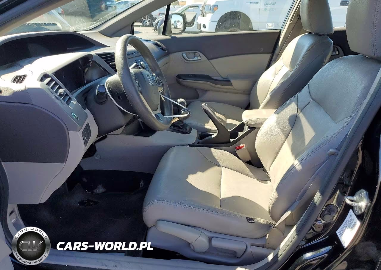 2012 Honda Civic Lx VIN:2HGFB2E59CH530182 - 7