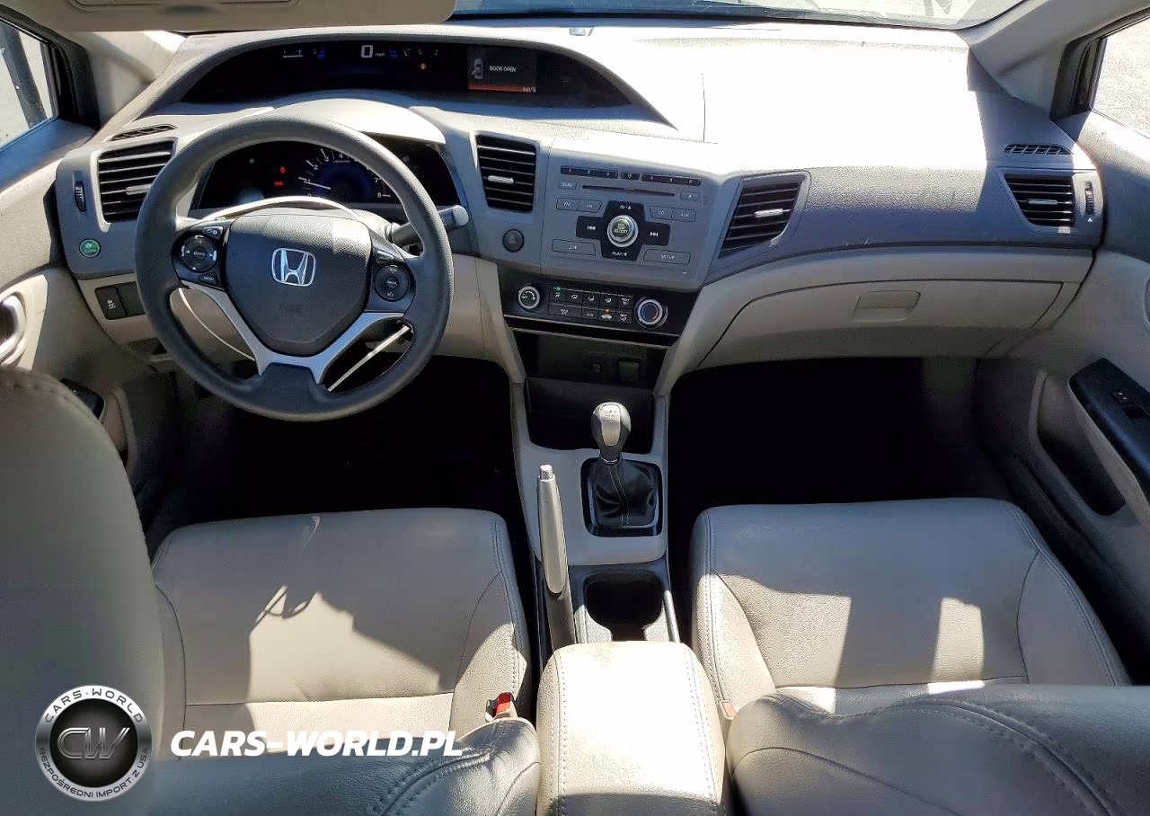 2012 Honda Civic Lx VIN:2HGFB2E59CH530182 - 8
