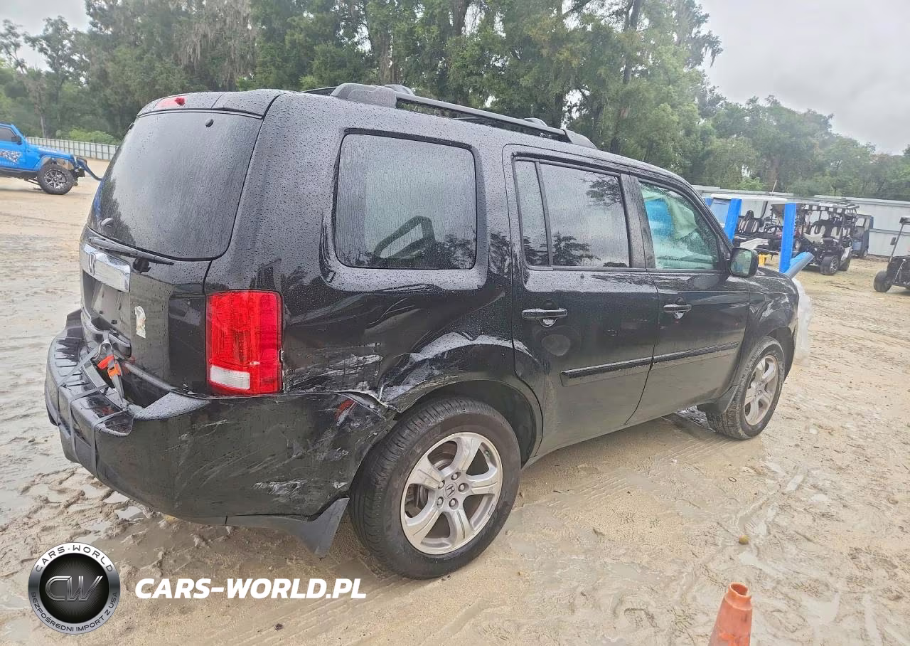 2012 Honda Pilot Exl VIN:5FNYF3H56CB002652 - 3