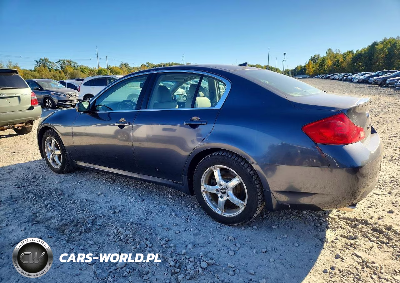 2007 Infiniti G35 Base VIN:JNKBV61E77M713583 - 2