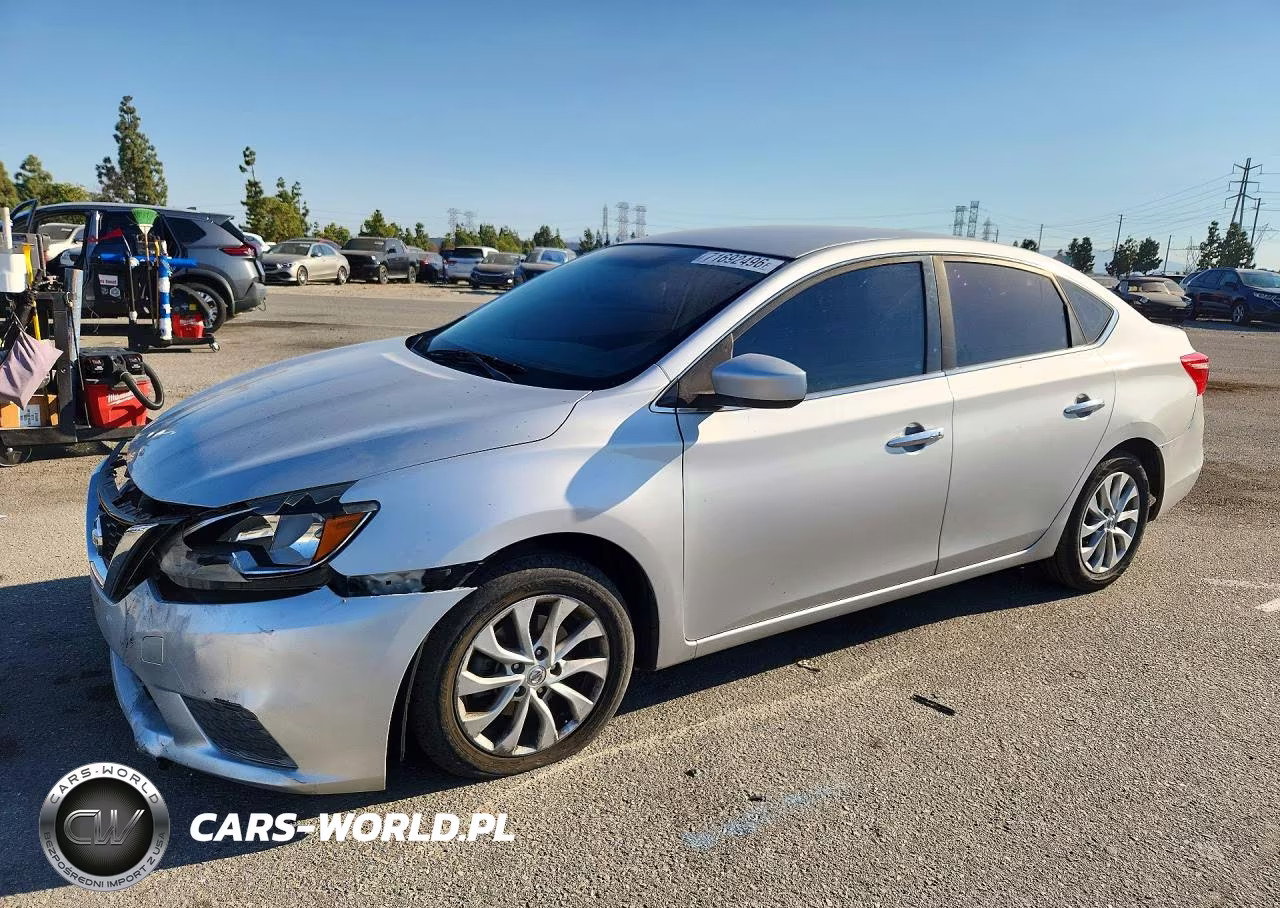 2019 Nissan Sentra Sv VIN:3N1AB7AP2KL612454 - 1