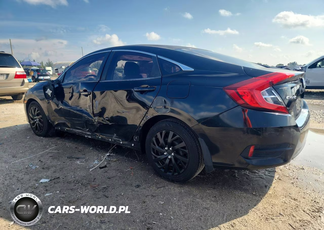 2016 Honda Civic Lx VIN:19XFC2F52GE098952 - 2