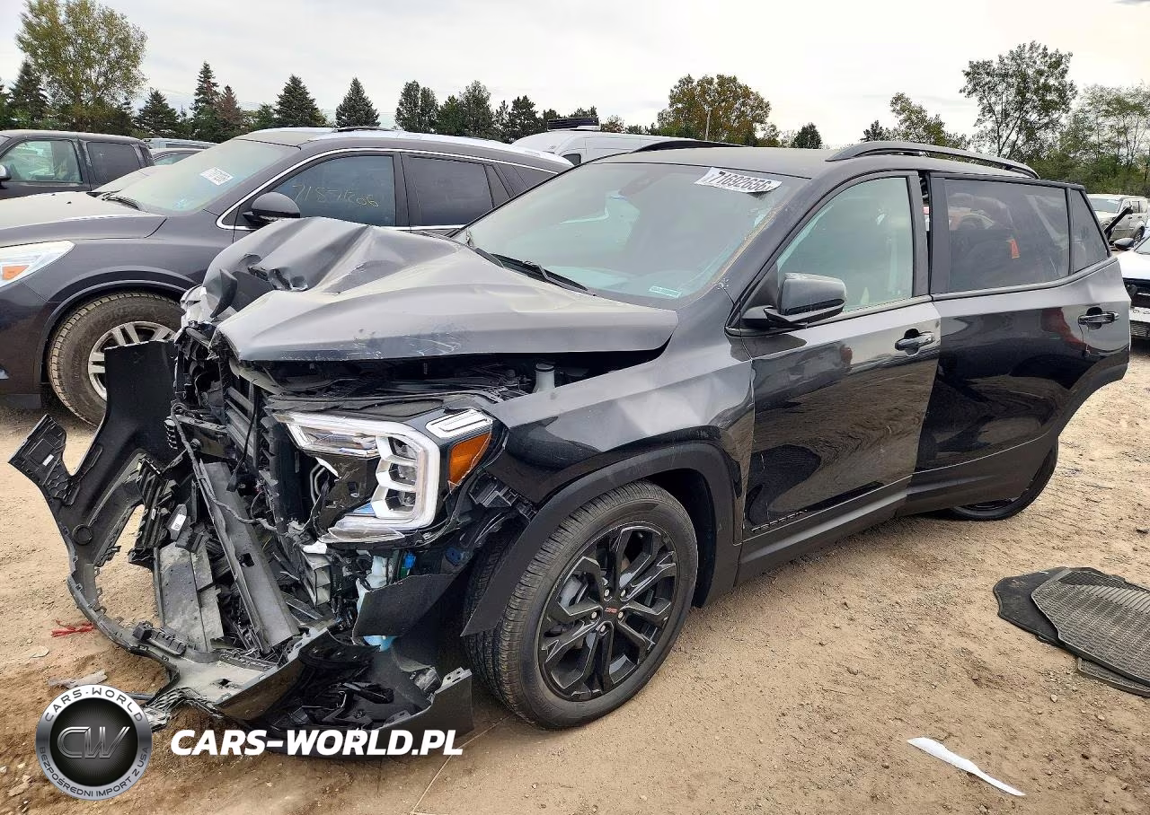 2022 GMC Terrain Sle VIN:3GKALMEV5NL197236 - 1