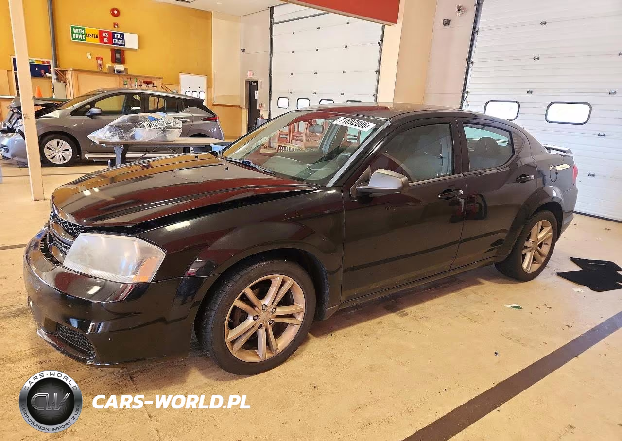 2014 Dodge Avenger Se VIN:1C3CDZAB8EN149437 - 1