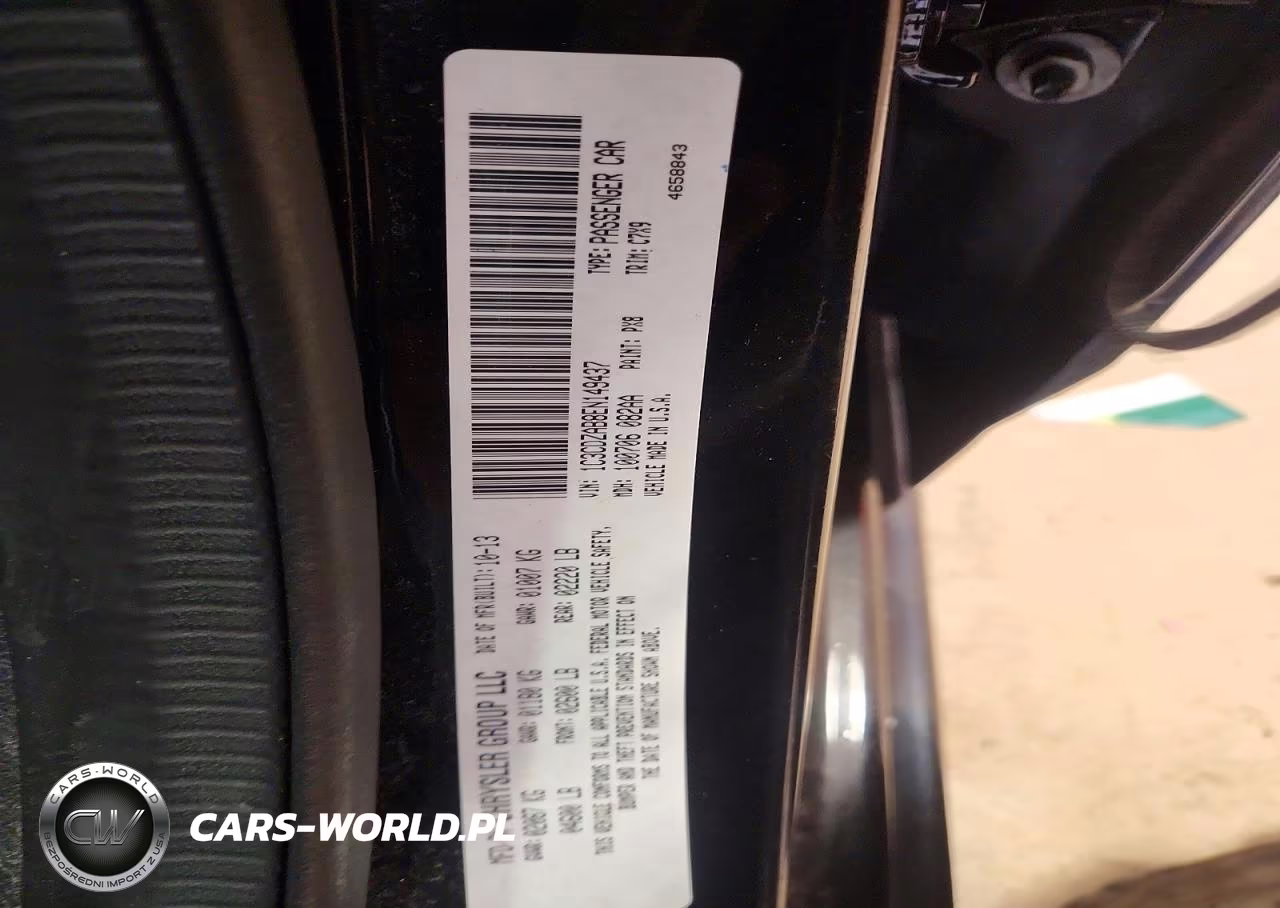 2014 Dodge Avenger Se VIN:1C3CDZAB8EN149437 - 12