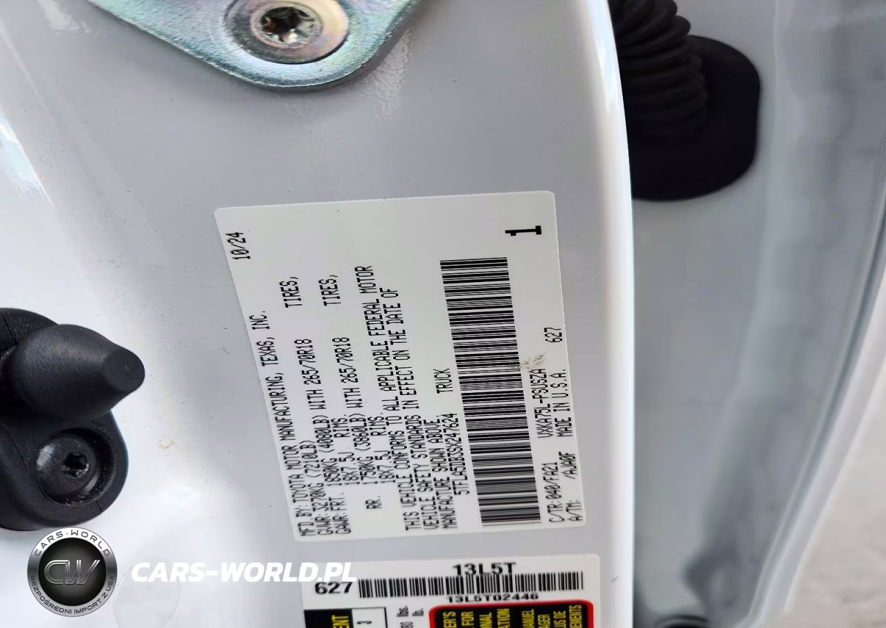 2025 Toyota Tundra Sr5 VIN:5TFLA5DB3SX247624 - 12