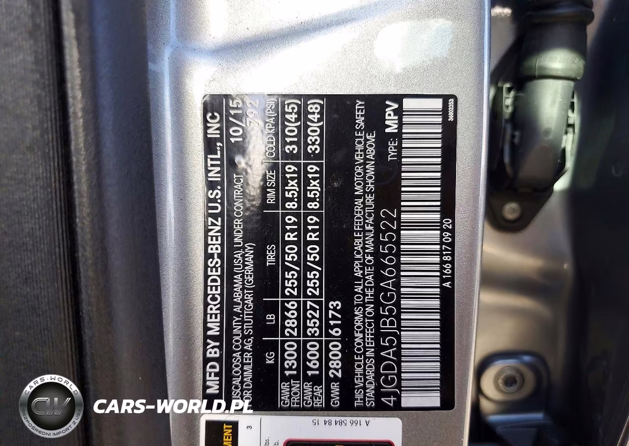 2016 Mercedes-Benz Gle 350 VIN:4JGDA5JB5GA665522 - 14