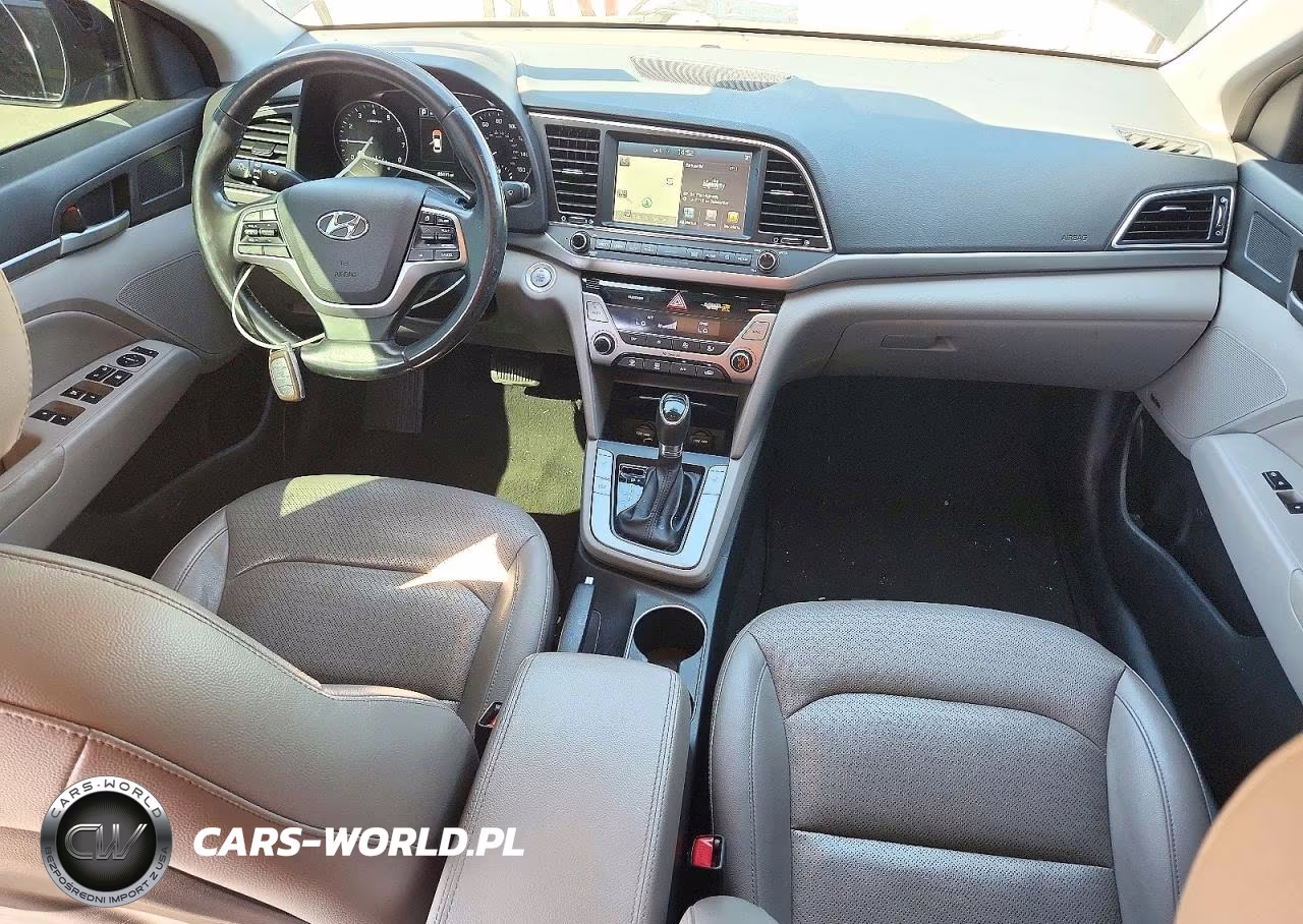 2017 Hyundai Elantra Limited VIN:KMHD84LF4HU179824 - 8