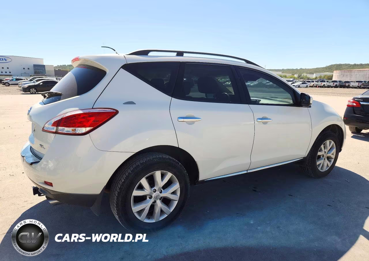 2014 Nissan Murano Sl VIN:JN8AZ1MU9EW407918 - 3