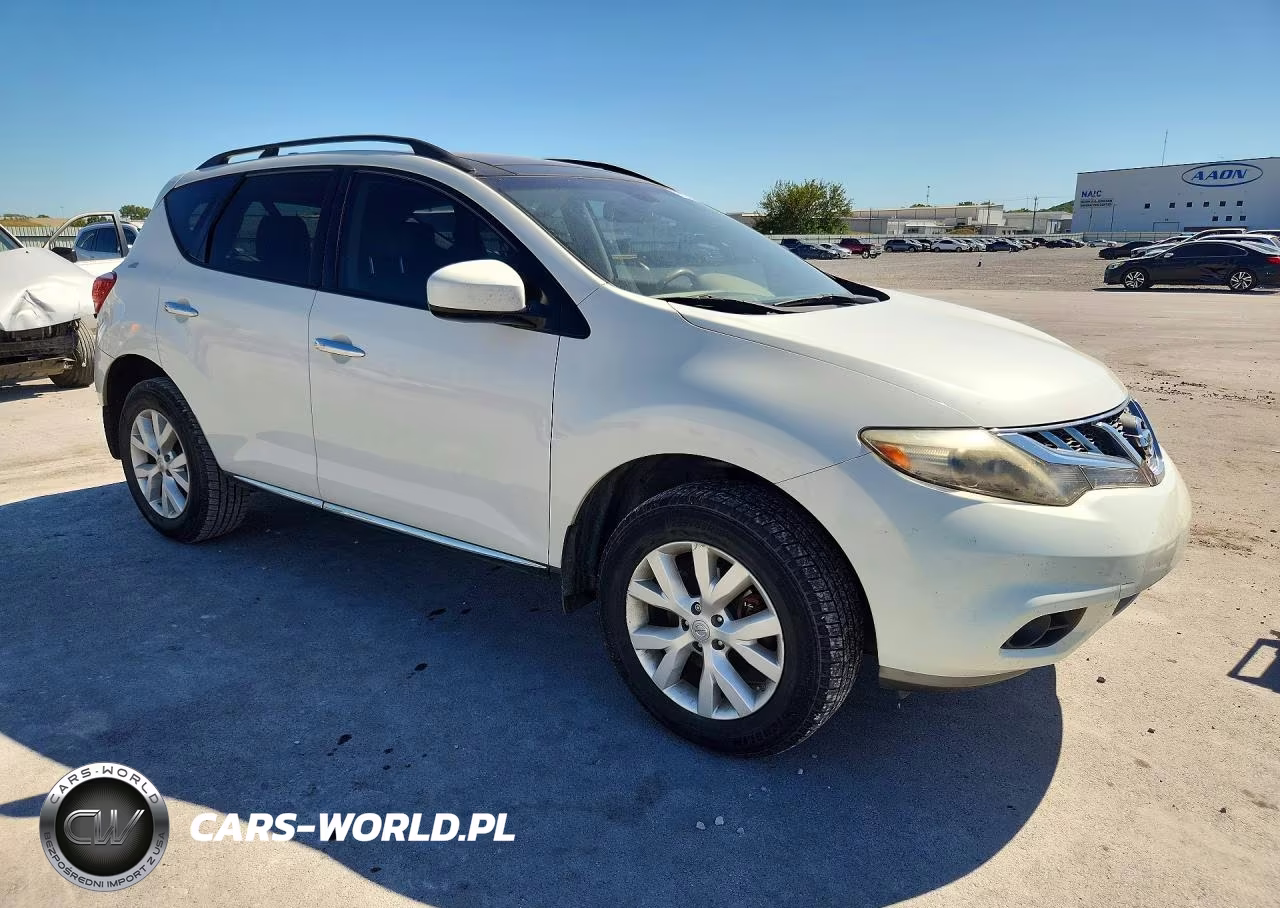 2014 Nissan Murano Sl VIN:JN8AZ1MU9EW407918 - 4