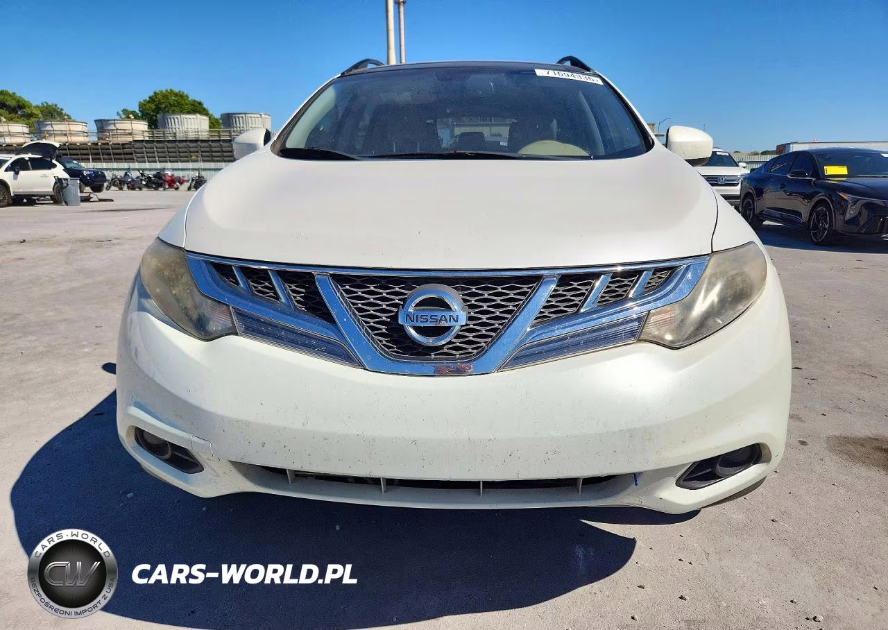2014 Nissan Murano Sl VIN:JN8AZ1MU9EW407918 - 5